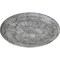 Ekena Millwork Artis Ceiling Medallion, Hand-Painted Ultra Pure White Crackle, 27 1/8"OD x 2 5/8"P CM27ARUWC - alternate 2